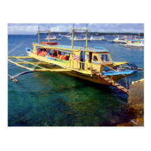 Boracay-Caticlan Ferryboat Post Card