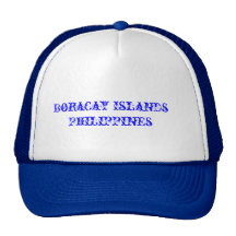Boracay Islands Philippines Hat