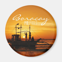 Boracay, Philippines Refrigerator Magnet