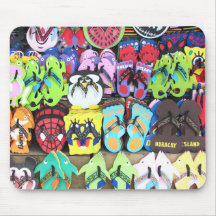Boracay Slippers Mouse Pads