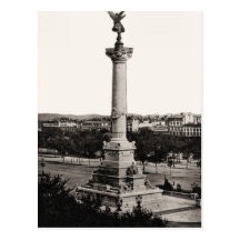 Bordeaux, France, column Postcards