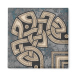 Border A, Tan Corner Magnet