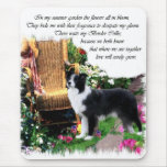 Border Collie Art Gifts Mouse Pads