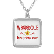 Border Collie Best Friend Necklaces