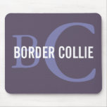 Border Collie Breed Monogram Design