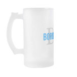 Border Collie Breed Monogram Design Mug