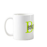 Border Collie Breed Monogram Design Mug