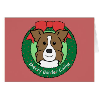 Border Collie Christmas Cards, Photocards, Invitations &amp; More