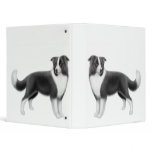 Border Collie Dog Avery Binder