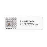 Border Collie in the Sheep Return Address Label