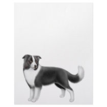 Border Collie Letterhead