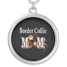 Border Collie Mom Pendant