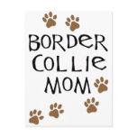 Border Collie Mom Postcards