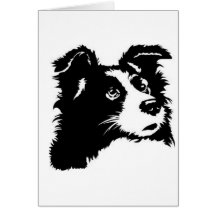 Border Collie Notecard