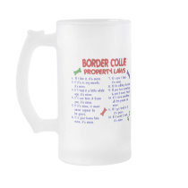 BORDER COLLIE Property Laws 2 Mug