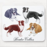 Border Collies Mousepad