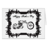 Border-Motorcycle..4, Happy Father's Day Card