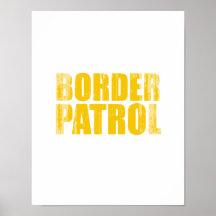 Border Patrol Faded.png Print