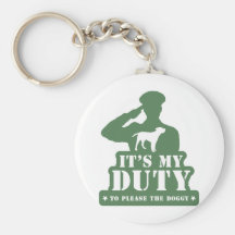 Border Terrier Keychain