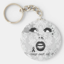 Borderline, Snap out of it graphic face! Key Chain