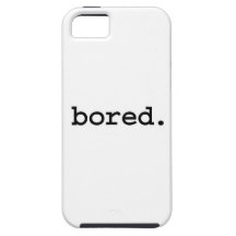 bored. iPhone 5 case