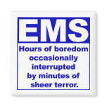 Boredom/Terror Fridge Magnet