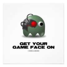 Borg (Retro Avatar Game Face) Custom Invitation