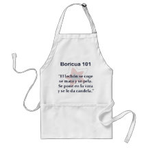 Boricua 101 Apron