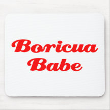 Boricua Babe Mouse Pads
