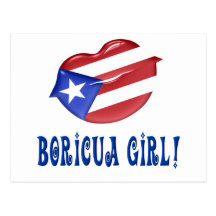 Boricua Girl Post Cards