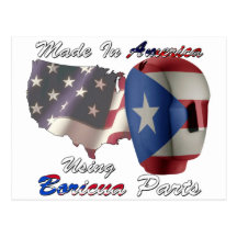 Boricua_Made Post Card