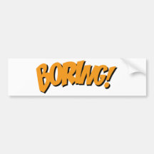 boring auto sticker