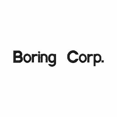Boring Corp. Embroidered Shirt by moosedog