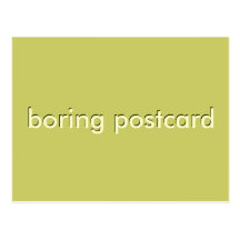 boring postcard