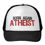 Born Again Atheist Mesh Hat