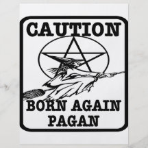 Born Again Pagan #002 Custom Flyer