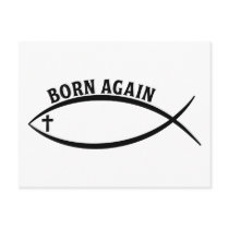 Born Again Post Card