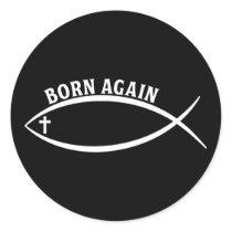 Born Again Stickers