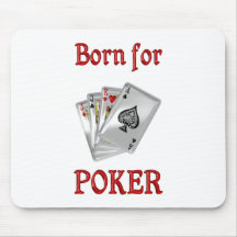Born for Poker Mousepad
