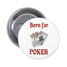 Born for Poker Pin