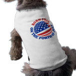 Born Free on the Forth of July Doggie Tee Shirt