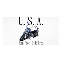 Born Free, Ride Free Photo Cards