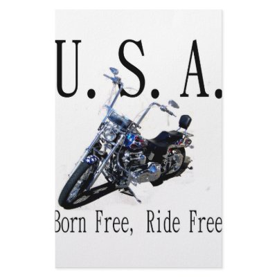 Born Free, Ride Free Personalized Stationery by AlinaBradford