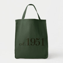 Born in 1951 (60th Birthday) Bags