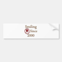 Born in 2000 bumper sticker