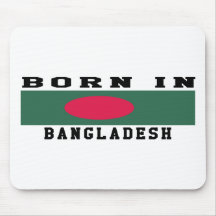 Born In Bangladesh Mouse Pads