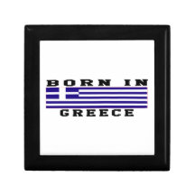 Born In Greece Jewelry Box