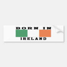 Born In Ireland Bumper Sticker