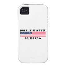 Born In Maine iPhone 4 Case