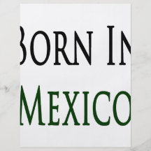 Born In Mexico Flyers